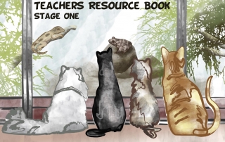 Cat educational textbook